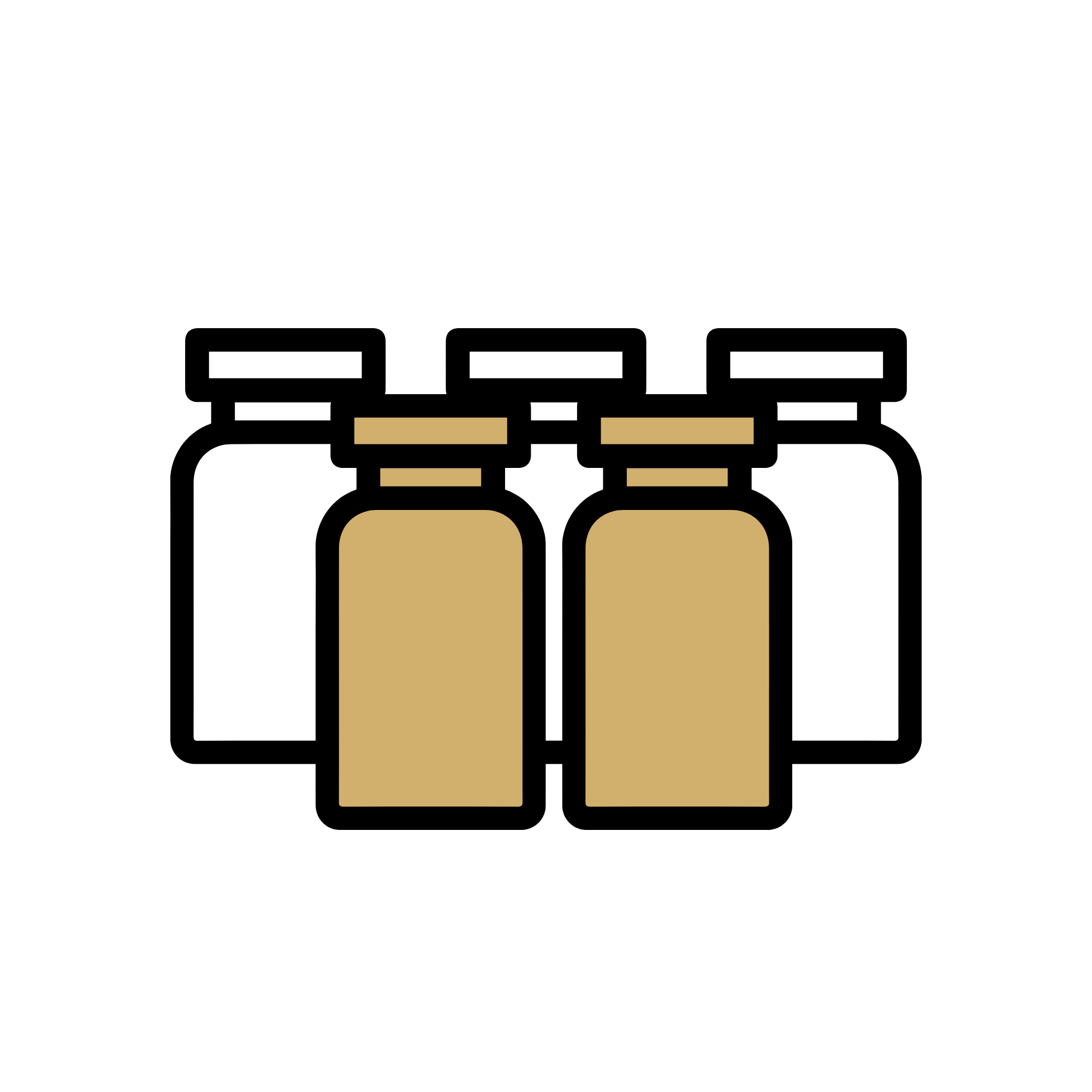 5 Peptide Vials